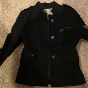 Vintage Military Jacket Black
